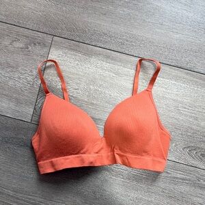 Joe Fresh Textured Orange Bra